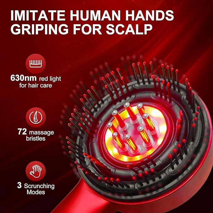 Calmflex Premium Head Scalp Electric Massager Comb