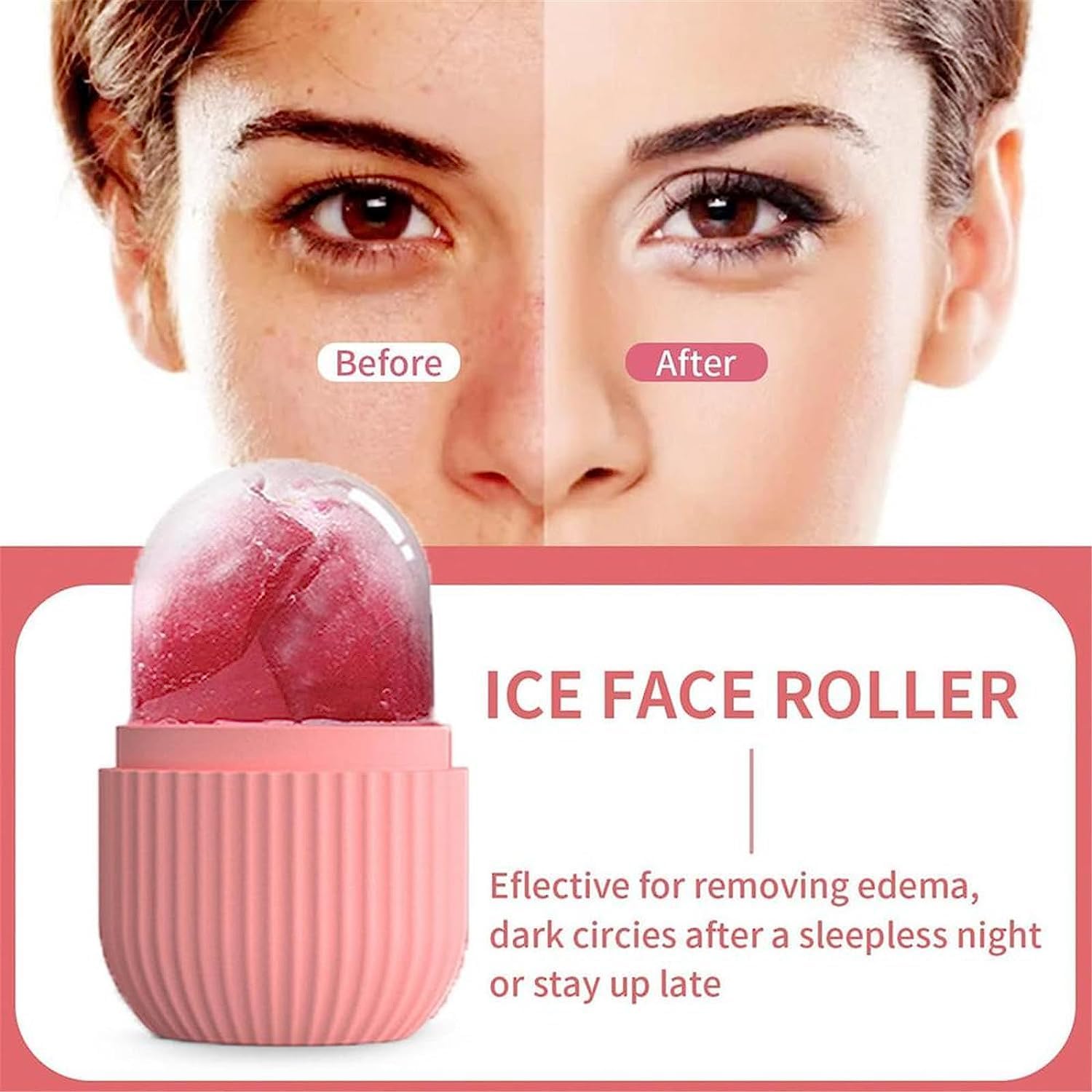 CalmFlex Face Ice Roller for Men & Women