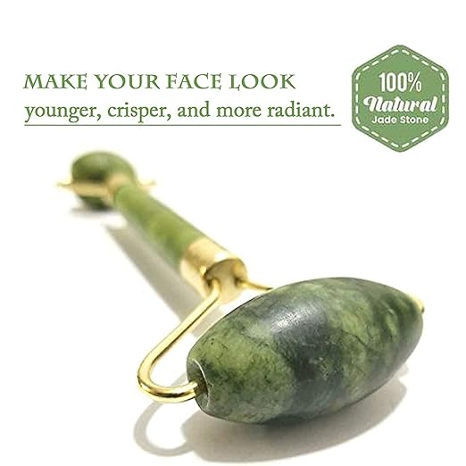CalmFlex Jade Roller & Gua Sha Set Face Roller