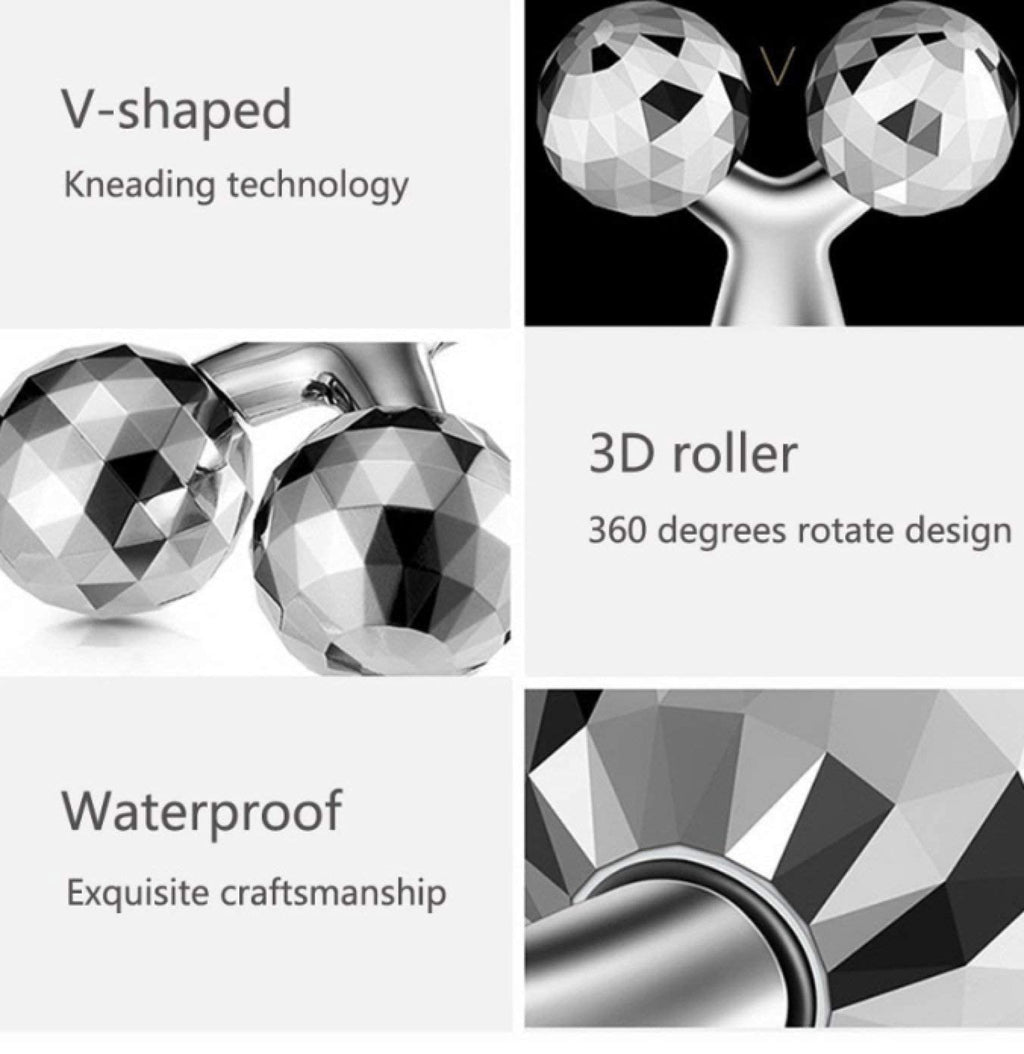 CalmFlex 3D Manual Face & Body Roller Massager