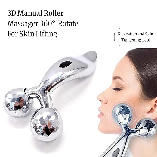CalmFlex 3D Manual Face & Body Roller Massager
