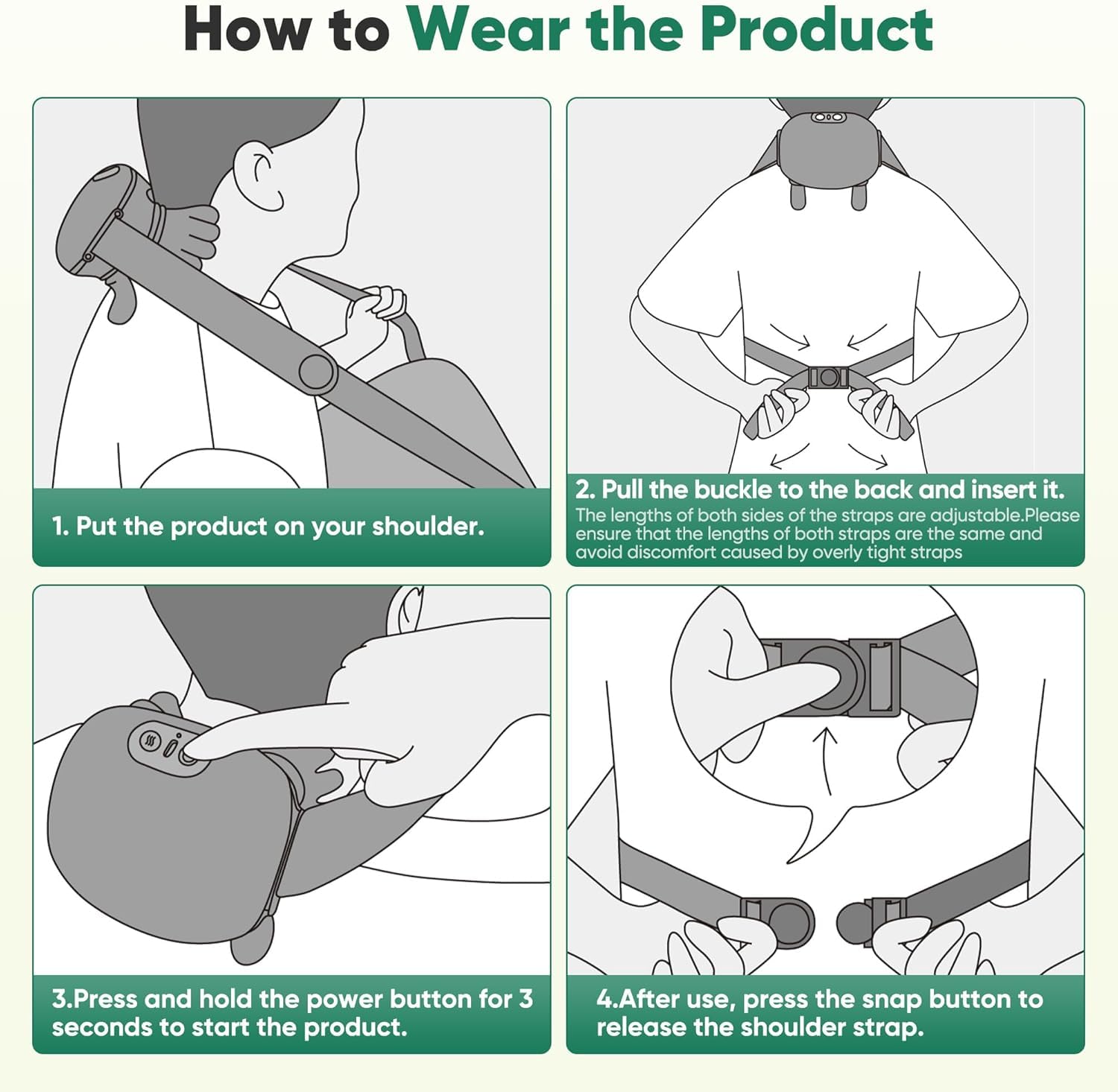 CalmFlex Shoulder and Neck Massager