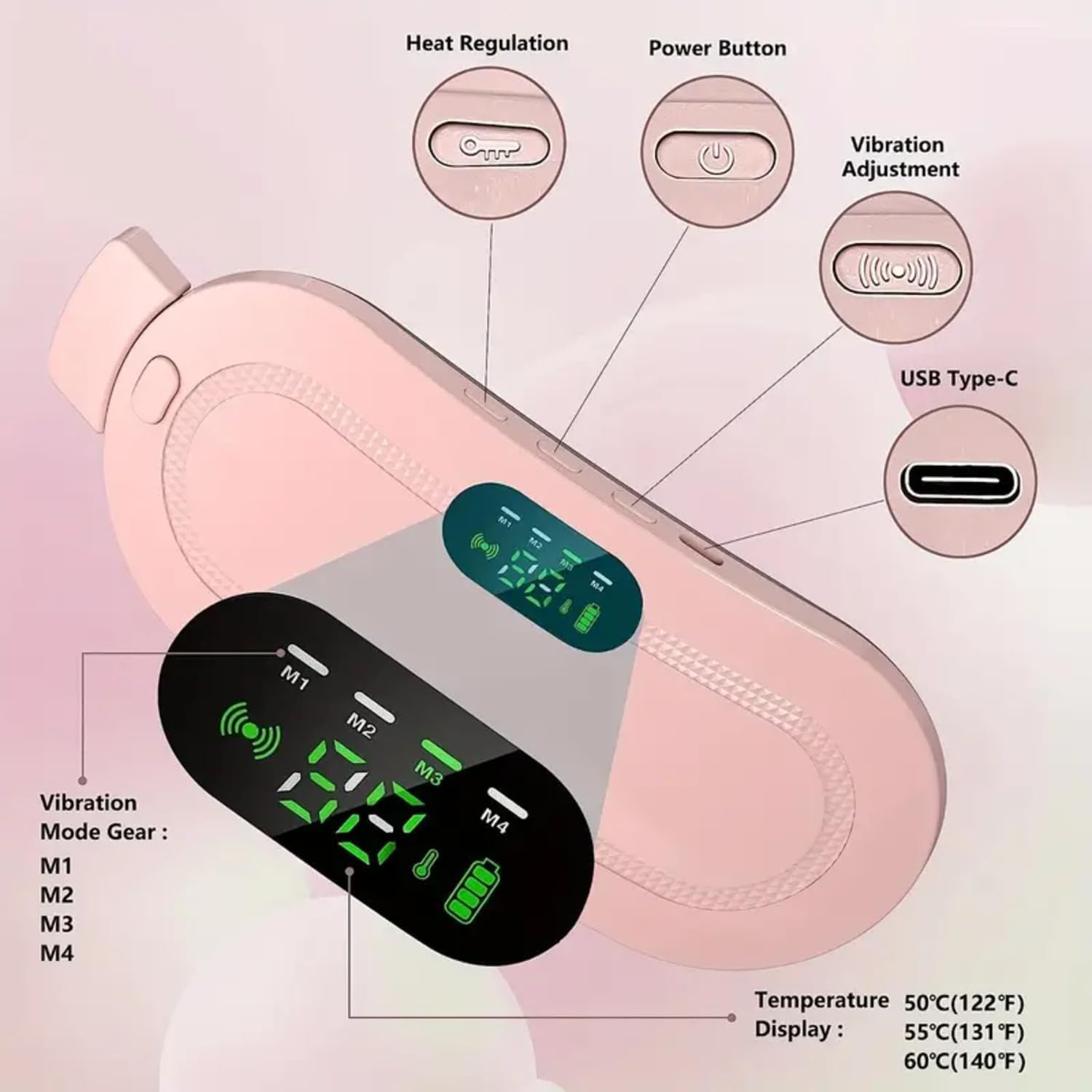 CalmFlex Period Pain Relief Massager